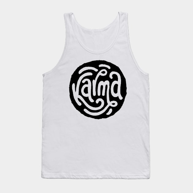 KARMA Tank Top by AbedAzarya